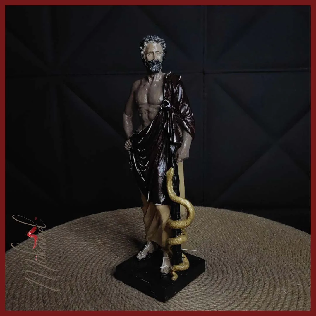 A charismatic wise man captured in an ancient era with detailed fabric folds and precise body features resulting in a beautiful structure