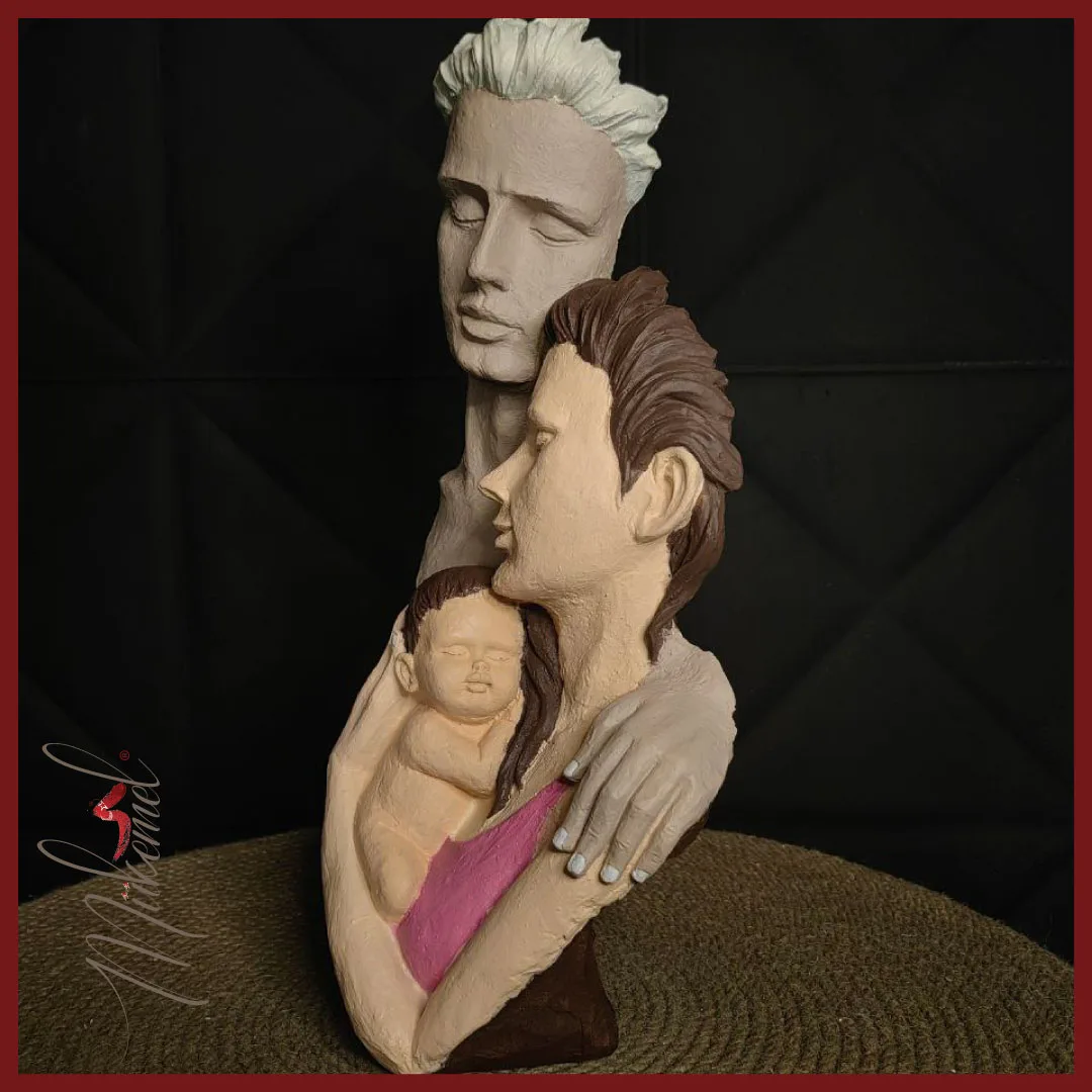 new bond is created once the newly born touches its parents for the first time, an important role in maintaining this unbreakable connection.