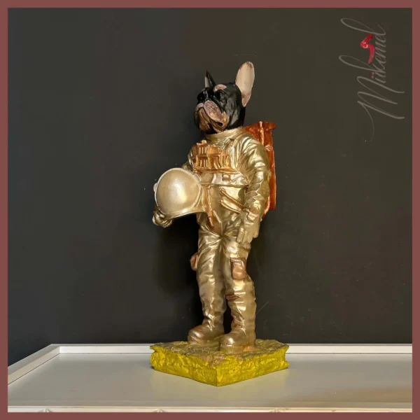 Space French bulldog (BTC0147) - Görsel 2