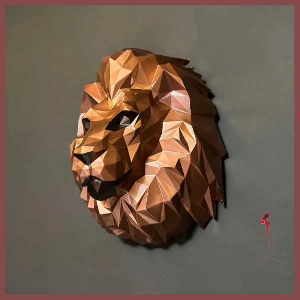 lion origami (BTC0145) - Görsel 3